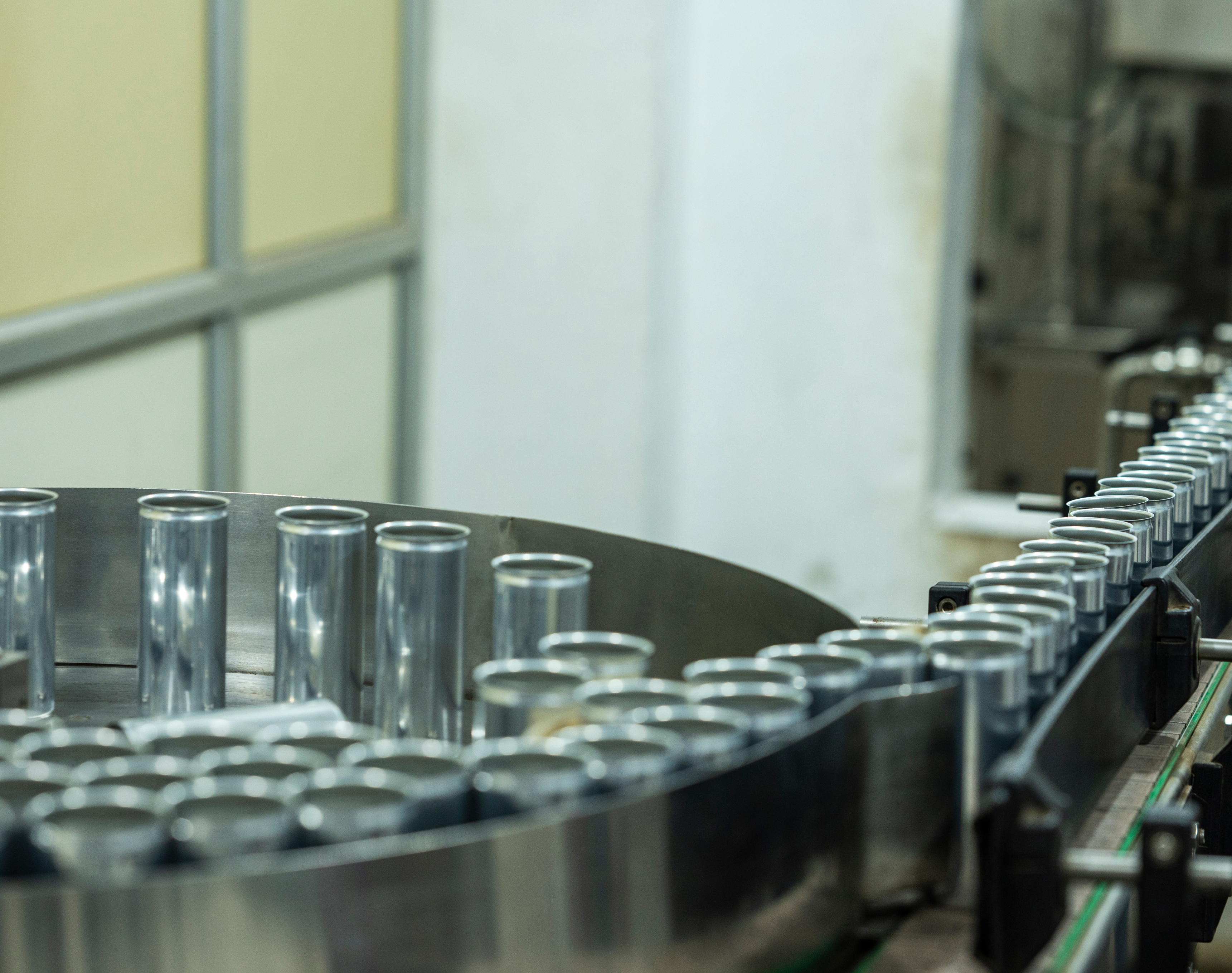 Sample soft drink cans